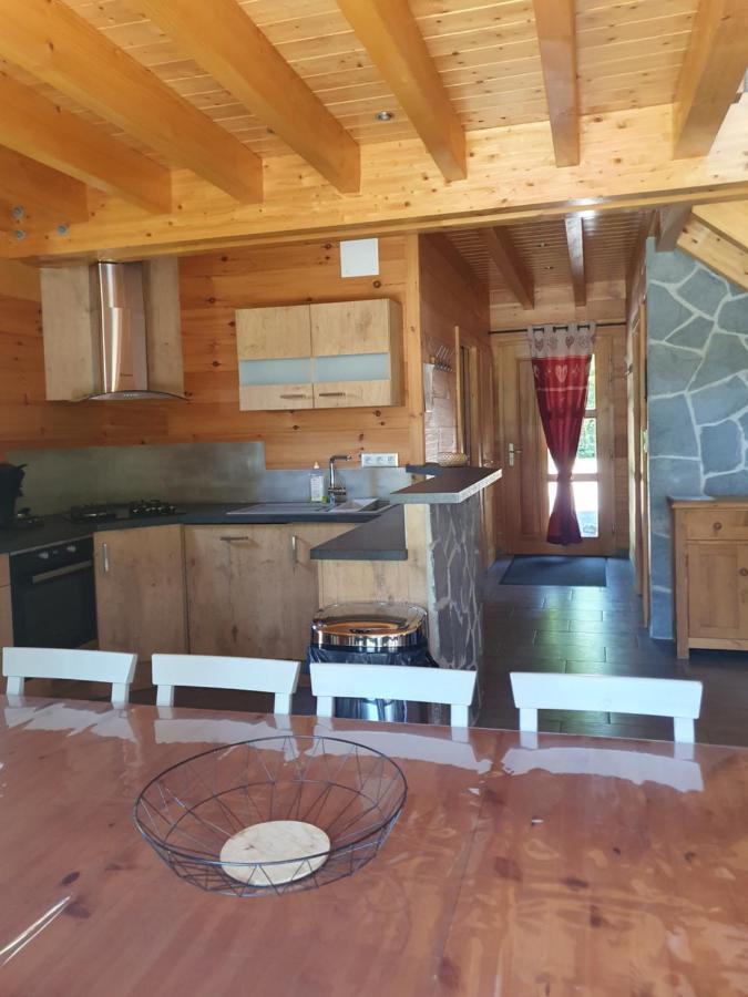 Chalet Des Charbonniers Avec Etang Saint-Maurice-sur-Moselle Exterior photo